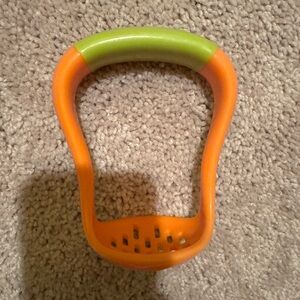 Munchkin Vibrant Orange and Green Baby Food Masher